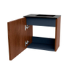 Mondiaz JOYA 40cm meuble de toilette - couleur Ruby - Vasque FAYE position Droite 1 trou de robinet couleur Urban. SW1421799