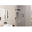 Hansgrohe Rainfinity ensemble de douche 130 3jets barre coulissante 65cm mat noir SW918367
