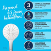 GROHE QuickFix Vitalio Handdouche 15cm rond met 3 straalsoorten chroom OUTLETSTORE STORE43490