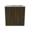 Mondiaz JOYA-DLUX Meuble de toilette 40cm - couleur Shadow - Vasque FAYE position Droite 1 trou de robinet couleur Saba. SW1425089