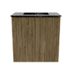 Mondiaz JOYA-DLUX Meuble de toilette 40cm - couleur Dusk - Vasque FAYE position Milieu Sans trou de robinet couleur Lava SW1423208