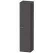 Duravit XBase Armoire de salle de bains 40x35,8x176cm 1 porte Poignée standard Graphite SW444271