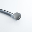 Fortifura Calvi Badafvoercombinatie - draaibediening - verlengd - gunmetal SW1381759