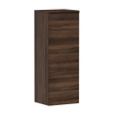 Hansgrohe Xelu half hoge kast 107x40x35cm scharnier L d.walnut-mat zwart SW995236