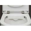 Duravit ME by Starck WC-zitting 43.8x37.4x5.1cm compact met softclose met quickrelease Kunststof wit Glanzend OUTLETSTORE STORE43766