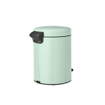 Brabantia NewIcon Poubelle à pédale - 5 litres - seau intérieur en plastique - jade green SW1026507