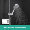 Hansgrohe Crometta 1jet handdouche wit chroom SW73230