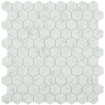 SAMPLE By Goof mozaiek hexagon statuario Wandtegel Mozaiek Mat Wit SW735614