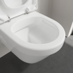 Villeroy & Boch Architectura combipack - avec WC suspendu - à fond creux DirectFlush 35x48cm - avec abattant - avec softclose et quick release blanc 1025286