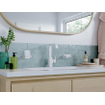 Hansgrohe Metropol robinet de lavabo 230 avec vidage push open avec bec orientable 120° 16,5 cm blanc mat SW297288