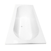 Wiesbaden Portus RD inbouw duo ligbad 180x80x49cm acryl glans wit SW75882