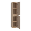 BRAUER Armoire colonne Solution 160 Chêne massif Smoked Oak SW392912