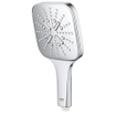Grohe SmartControl Ensemble de douche - mitigeur thermostatique encastré - boîtier d'installation - pomme de douche - douchette à main - coude de raccord mural - flexible de douche - chrome SW1208388