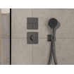 Hansgrohe Showerselect thermostaat inbouw 1 functie highflow black chr. SW918008