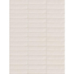 Ceralto Ivarno Grain Carrelage mural - 6x24cm - 9.5mm - Bianco SW450722