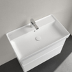 Villeroy & Boch Collaro lavabo pour meuble - 80x47cm - avec trop-plein 1 trou de robinet ceramic+ blanc SW358314