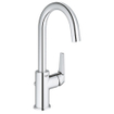 GROHE Bauflow l-size waterbesparende wastafelkraan met waste chroom SW296677