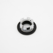 Fortifura Calvi luxe anneau de trop-plein - 3cm - adapté pour lavabos - noir mat SW773490