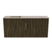 Mondiaz JOYA-DLUX 90cm toiletmeubel - kleur Shadow - Wastafel FAYE positie Links 1 kraangat kleur Arena. SW1424797