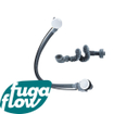 Fugaflow Eccelente Sobrado évacuation surélevée - commande rotative avec fonction de remplissage - évacuation prolongée - mat blanc SW1212610