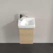 Villeroy & Boch Architectura Fonteinonderkast - 24.3x31cm - 1 draaideur - links - nordic oak SW1162658