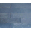 SAMPLE Douglas Jones Atelier Carrelage mural - 6x25cm - 10mm - éclat blanc - Bleu Lumière SW915170