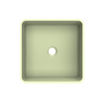 Arcqua Case vasque à poser - carrée - 37x37cm - vert pastel mat SW1209058