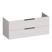 BRAUER Elevate wastafelonderkast 120 excl. opleggrepen 2 softclose lades en 1 sifon uitsparing - mat zand SW1200051
