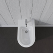 Duravit Me by starck bidet sur pied 370x400x600mm 1 trou de robinet trop-plein blanc 0300876