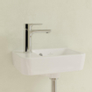 Villeroy & Boch O.novo lave-mains 1 trou de robinet à gauche avec trop-plein 36x25cm - blanc SW445848