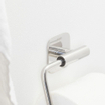 Tiger Colar Toiletrolhouder - zonder klep - zelfklevend - gepolijst RVS SW106825