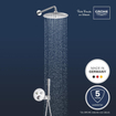 GROHE QuickFix Precision SmartControl inbouw douchesysteem met Vitalio Joy 260 hoofddouche chroom SW1120184