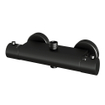 Brauer Black Edition Regendoucheset opbouw - hoofddouche 30cm - glijstang - handdouche rond 3 standen - gladde knoppen - mat zwart SW1164699