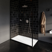 Villeroy & Boch Universal Showers douche de tête - 35cm - Rond - Nickel brossé mat (inox) SW974346