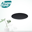 FugaFlow Eccelente Sobrado Badkamer Hoofddouche - 25cm - rond - 6mm - zwart mat SW1123301