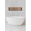 Hotbath &MORE Boîte encastrable ou niche encastrée 30x120x10cm sans cadre + LED Tuscan bronze SW1247748