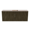 Mondiaz JOYA-DLUX 100cm toiletmeubel - kleur Shadow - Wastafel FAYE positie Midden 1 kraangat kleur Saba. SW1425126