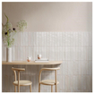 Ceralto Pavero Urban Carrelage mural - 6x24cm - 10.0mm - Bianco SW498005