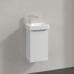 Villeroy & boch Architectura Meuble lavabo pour WC - 24.3x31cm - 1 porte battante - gauche - blanc SW1162510