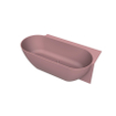 Arcqua Havana Baignoire demi-îlot - 170x80cm - droite - rose mat SW1224212