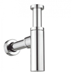 Pack WC en chêne Wiesbaden complet avec robinet encastré Hotbath, vasque Wiesbaden mat blanc à gauche, plan en bois, siphon et bonde de vidage chrome. SW677577