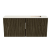 Mondiaz JOYA-DLUX 90cm toiletmeubel - kleur Shadow - Wastafel FAYE positie Rechts Zonder kraangat kleur Meli. SW1424889