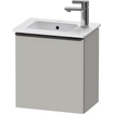 Duravit D-neo Meuble sous vasque 41x27.4x44cm sans tiroirs Gris béton mat SW641110