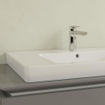 Villeroy & Boch Subway 2.0 lavabo pour meuble - meulé 80x47cm - avec trou de robinet avec trop-plein ceramic+ blanc 1025017