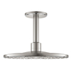 GROHE Rainshower SmartActive 310 Tête de douche - 31cm - 2 jets - bras de plafond 14,2cm - supersteel SW545416
