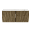 Mondiaz JOYA-DLUX 90cm meuble de salle de bains - couleur Dusk - Vasque FAYE position Droite Sans trou de robinet couleur Ostra. SW1423394