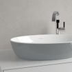 Villeroy & Boch Artis vasque à poser - ovale 61x41x12.5cm - sans trou de robinetterie sans trop-plein french linen SW68831