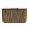 Mondiaz JOYA-DLUX 73.2cm toiletmeubel - ronding links en rechts kleur Dusk - Wastafel FAYE positie Midden Zonder kraangat kleur Arena. SW1425786