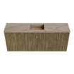 Mondiaz JOYA-DLUX 100cm meuble de toilette - couleur Dusk - Vasque FAYE position Milieu 1 trou de robinet couleur Arena. SW1425754