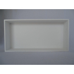 Crosstone by arcqua Solid Alcove niche encastrable 60x30x10cm solid surface blanc mat SW420142